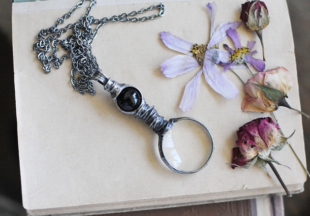 wisiory Lupka mini - czarny onyks