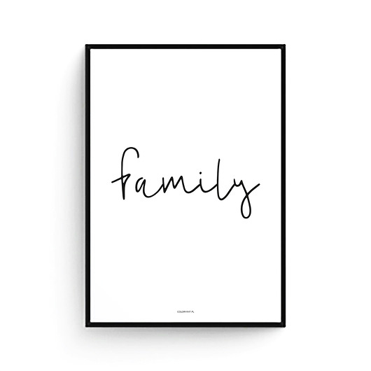 Plakat: Family COLORMINT