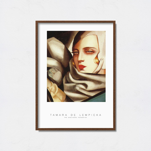 Tamara Łempicka Art Poster Pas De LArt