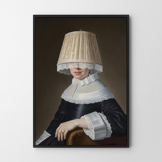 plakaty Plakat Pod kloszem Lady shade