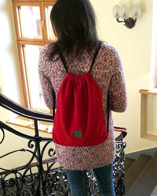 Plecak worek Red sabi tatka