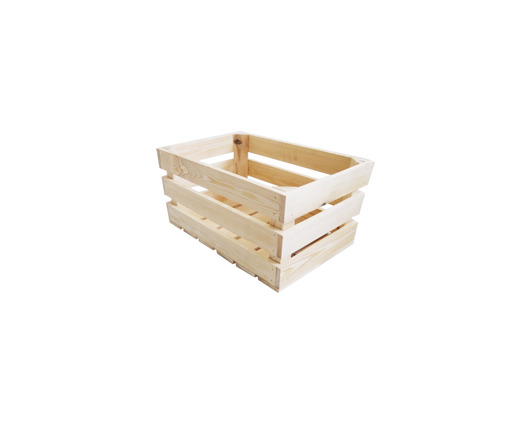 Skrzynka drewniana 45x30x25 naturale drewno FIRSTROOM
