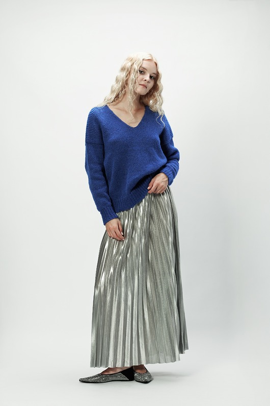 swetry damskie  Alpaka sweter Mia - chaber