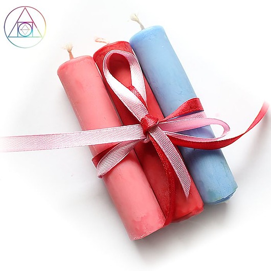 świeczniki i świece Serce Otwarte na Miłość