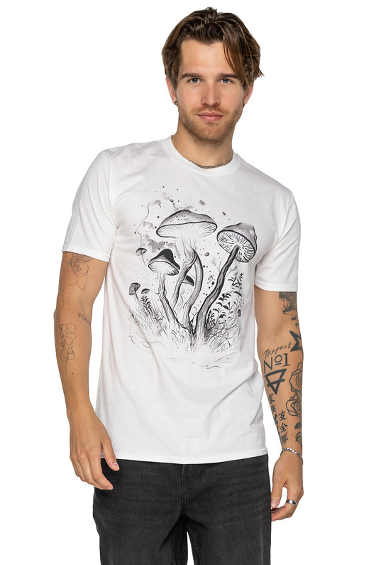 t-shirty męskie T-shirt męski UNDERWORLD Mushrooms