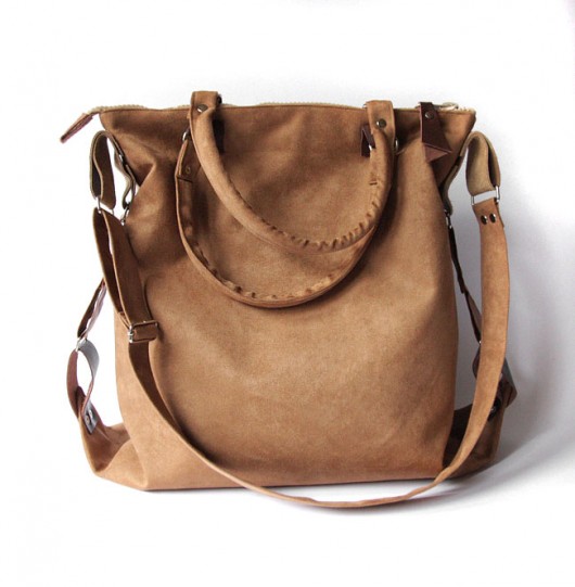 torba - nut beige&leather xxxl- zamowienie elfagado