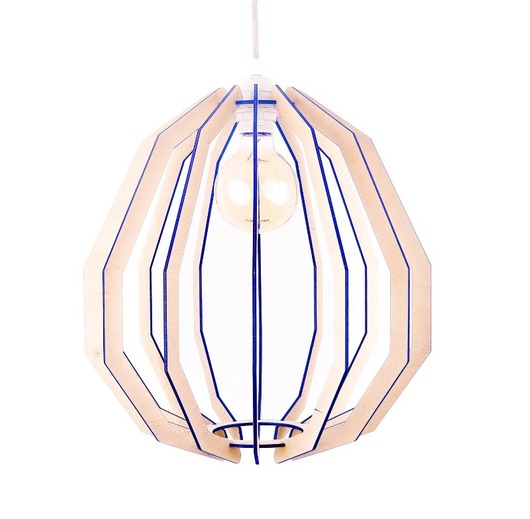 lampy wiszące Kolorowa lampa do salonu w stylu skandynawskim