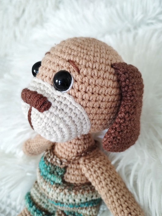 misie i maskotki Piesek Filip, pies, kundelek