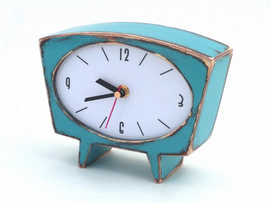 zegarek Sixty TURKUS  Clock Wood Studio