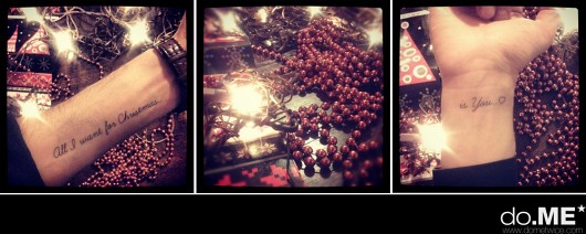 All I want for Christmas... is You.... dometwice