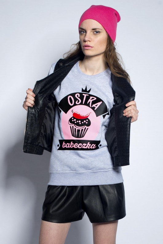 Bluza Damska Ostra Babeczka! ŁAP NAS