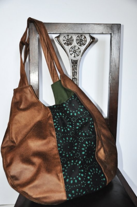 Torba hobo z wycinanką PRACOWNIA 166