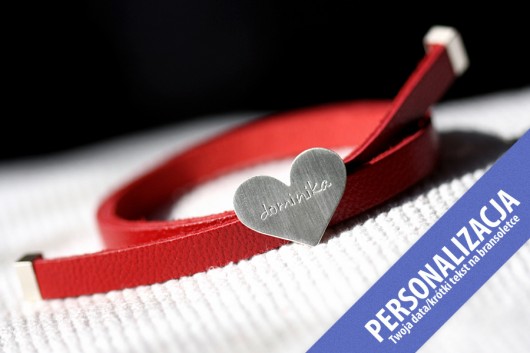 Scarlet - z Twoim napisem - PERSONALIZACJA ANDY POP. Biżuteria interaktywna