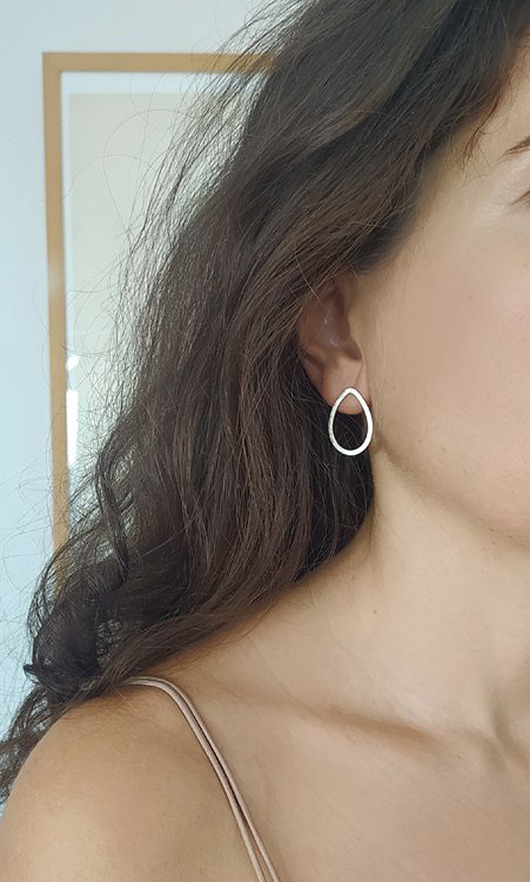 kolczyki srebrne Kolczyki Tears - srebro 925