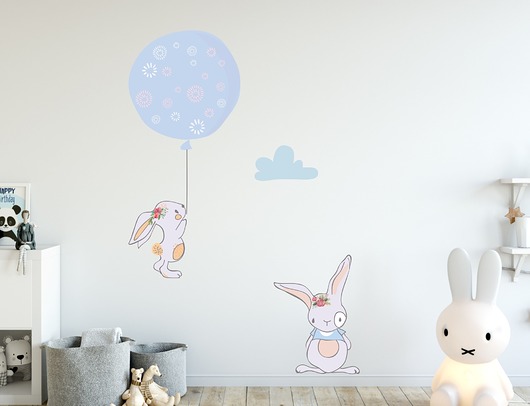 naklejki dla dzieci na ścianę balony z balonami  madras24