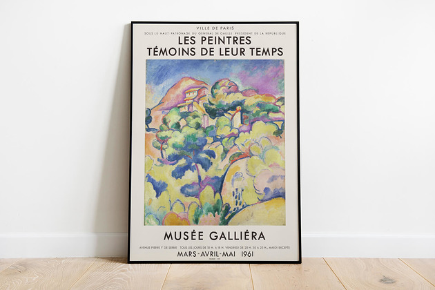 plakaty Georges Braque - Exhibition Poster