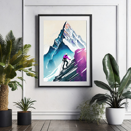 plakaty Plakat wspinaczka