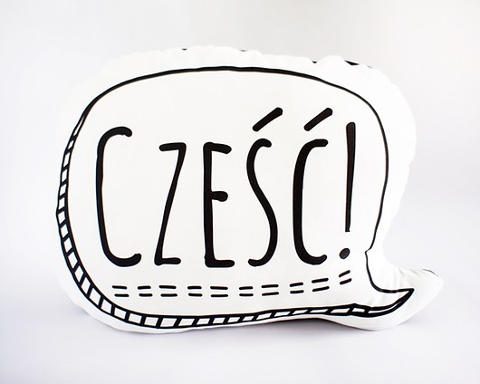 Poduszka Cześć! Lululama