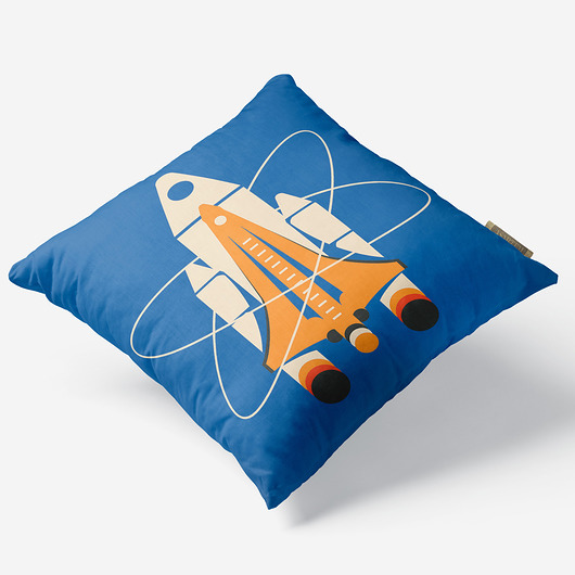 poduszki z grafiką Poduszka dekoracyjna - Space