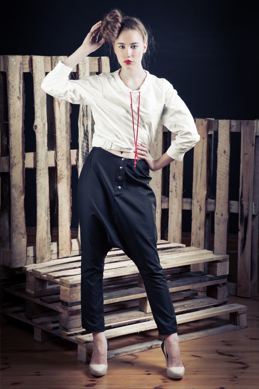 BlackPants - Skin is on animal  Si Haute Fashion