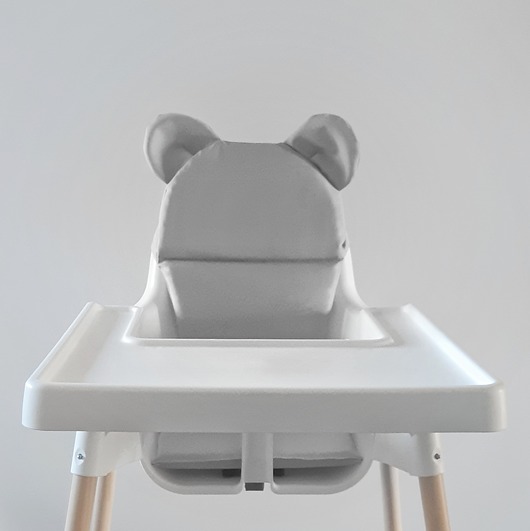 pokój dziecka - różne Wkładka Poduszka do Ikea Antilop Szara