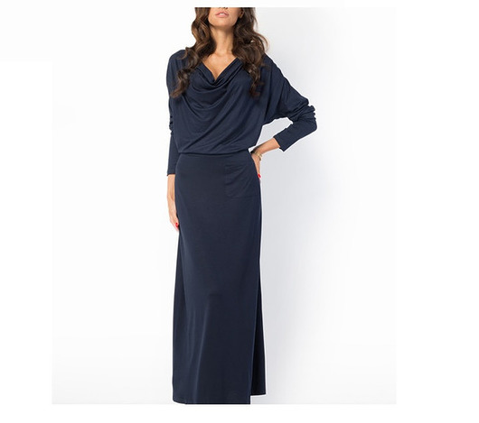 Sukienka AFRODITA MAXI czarna  Dressroad
