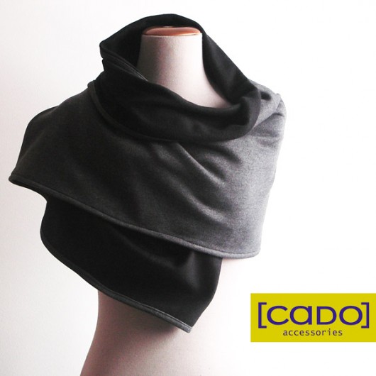 Zamotki CADO - Tuba - Dk Gray Melange CADOaccessories