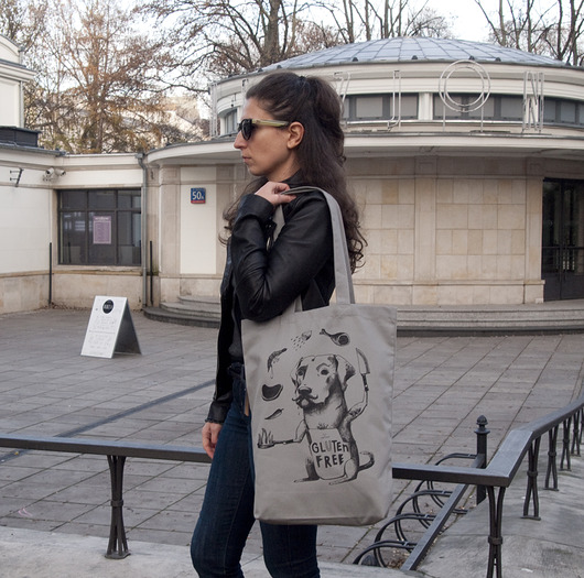 Duża Torba z Labradorem Friedman Jewelry