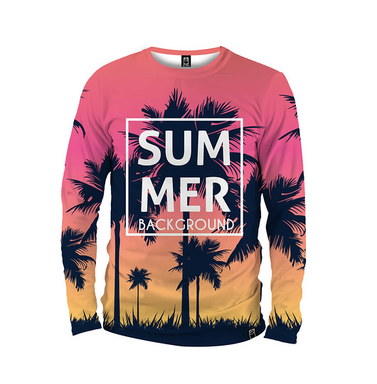 bluzy męskie Koszulka Longsleeve Męska DR.CROW Sunset