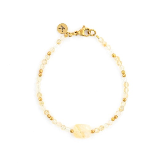 bransoletki z kamieni naturalnych Bransoletka z pastylką bogactwa