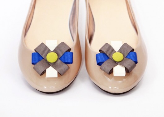 Rosette - Grey - klipsy do butów HowDoILook