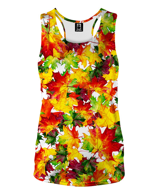 topy damskie DR.CROW Bokserka Damska Autumn Leaves
