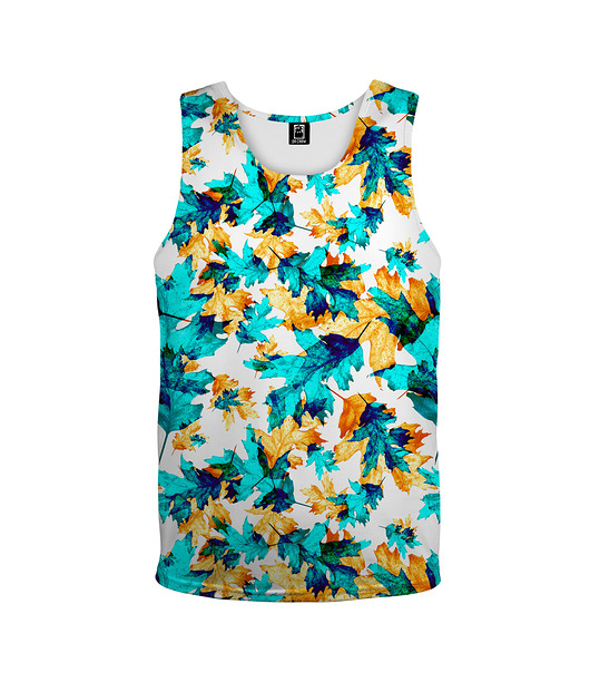 t-shirty dla dziewczynki Bokserka Top Girl DR.CROW Cyan Leaves