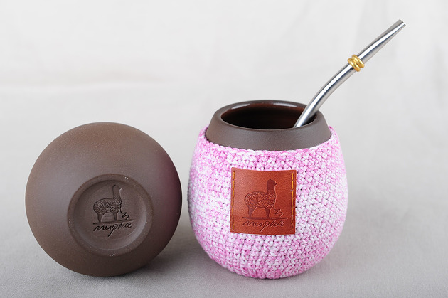 Ceramiczne matero,kubek do picia yerba mate. Mupka