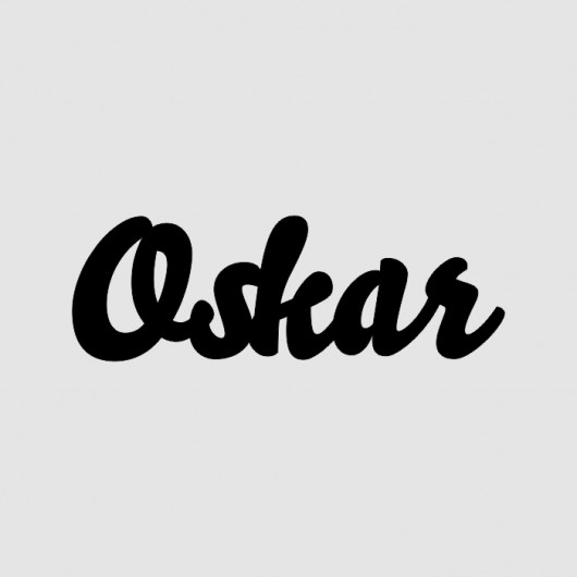 Napis Drewniany 3D OSKAR LOVINA PRINTS