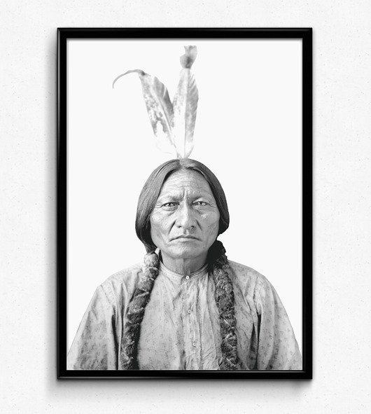INDIANIN OBRAZEK, PLAKAT, DEKORACJA A3 Dekoracjan