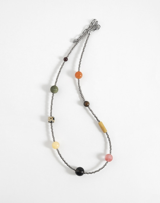 kolie Koralikowy naszyjnik z kamieni naturalnych