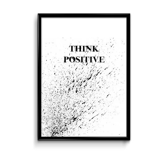 plakaty Plakat Think Positive 