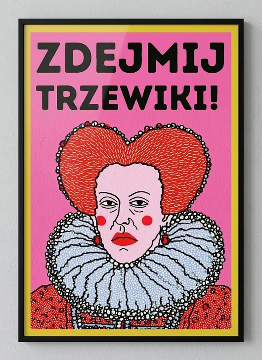 plakaty Plakat  zdejmij trzewiki 50x70