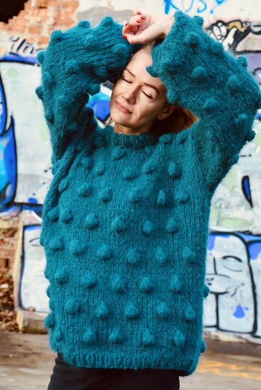 swetry damskie  Sweter oversize