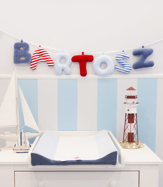 Girlanda z dowolnym napisem /1 literka Muzpony