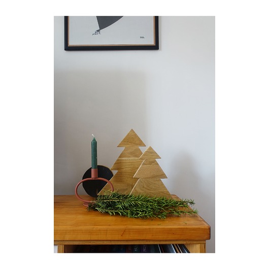 dekoracje świąteczne Dębowe choinki