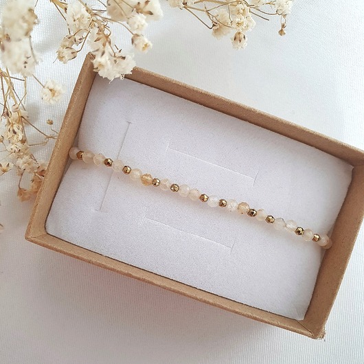 bransoletki z kamieni naturalnych Bransoletka z cytrynem