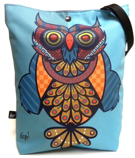 Duża torba z sową Gaul Designs