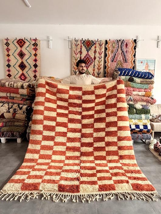 dywany Berberyjski dywan Mrirt Emis