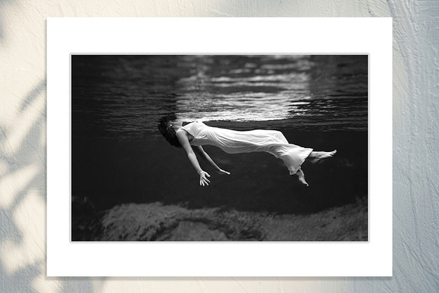 fotografia Fotografia z passe-partout; Źródło Weeki Wachee, Floryda