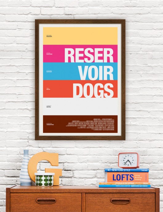 Reservoir Dogs - plakat A2 minimalmill
