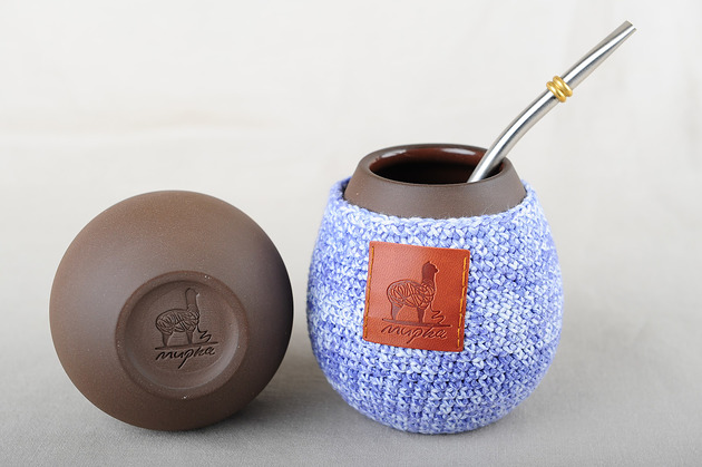 Ceramiczne matero,kubek do picia yerba mate. Mupka