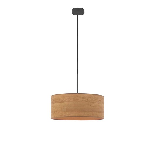 lampy wiszące Elegancka lampa wisząca do salonu z abażurem 40 cm SINTRA ECO
