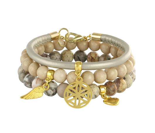 Grey,gold & beige 3 Lavoga